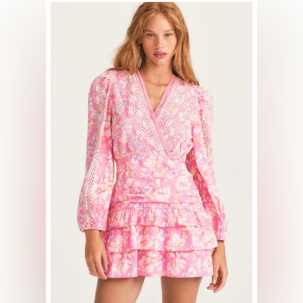 LoveShackFancy Kari Mini Dress